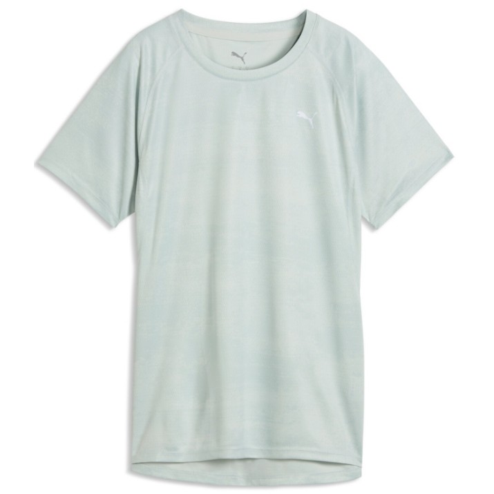 Tricou de dame Puma Run Velocity Printed Creme de Mint, s.XS
