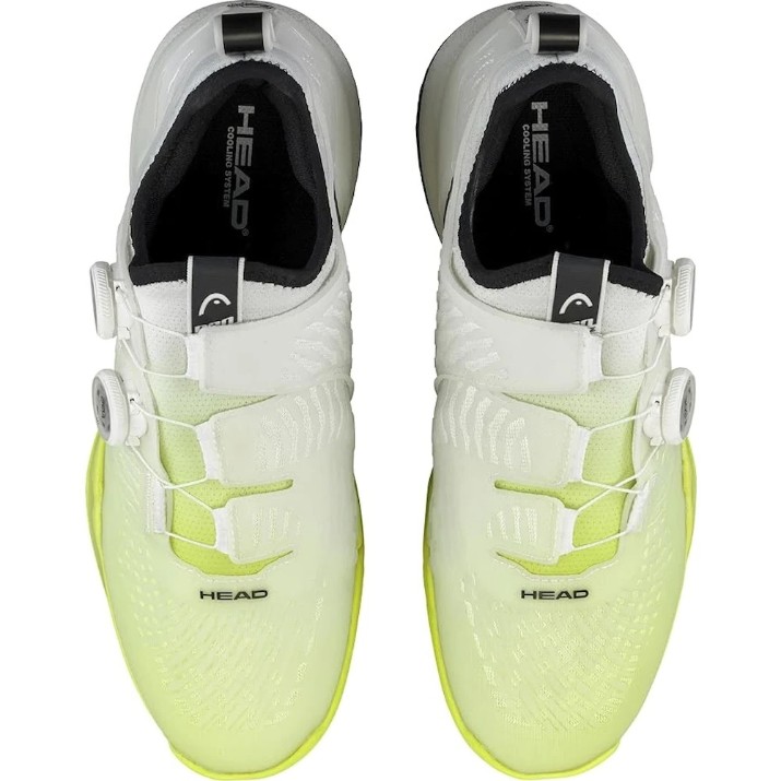 Adidași pentru bărbați Head Endure Pro Boa Men 44 White/Yellow