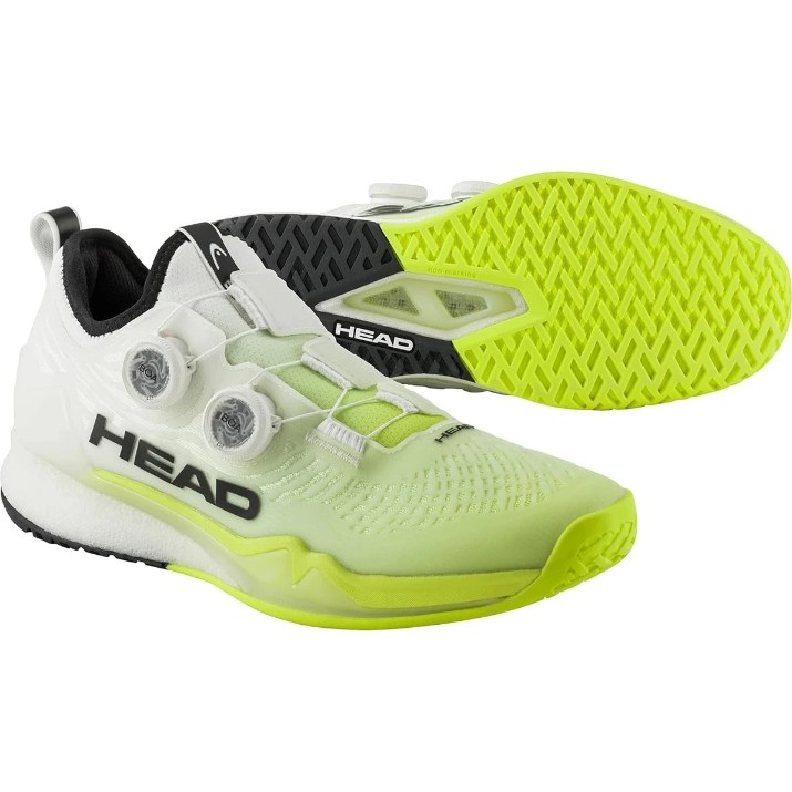 Кроссовки мужские Head Endure Pro Boa Men 44.5 White/Yellow