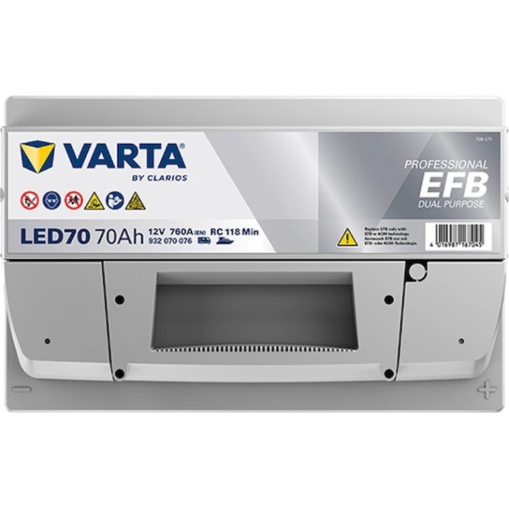 Acumulatoar auto Varta Professional EFB (932070076)