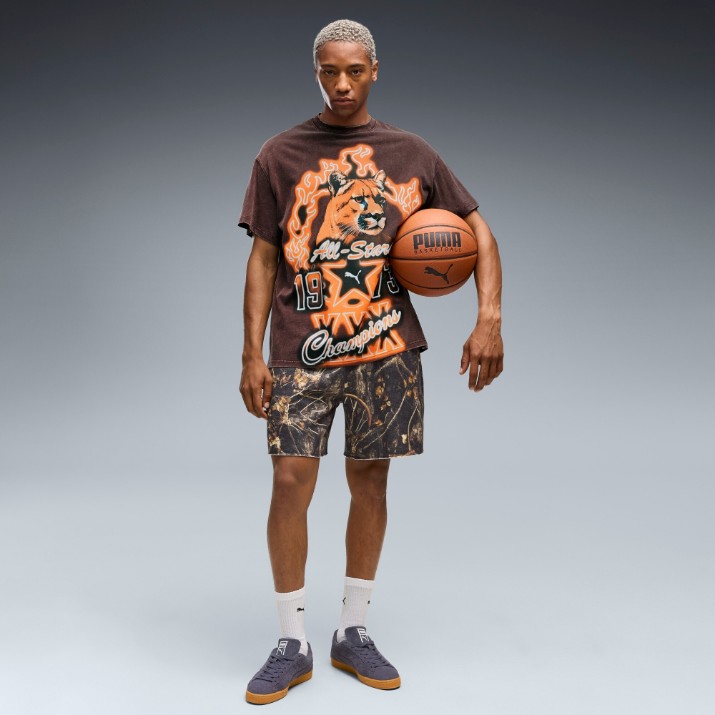 Мужская футболка Puma Dylan Wildcat II Chocolate Fondue, s.S