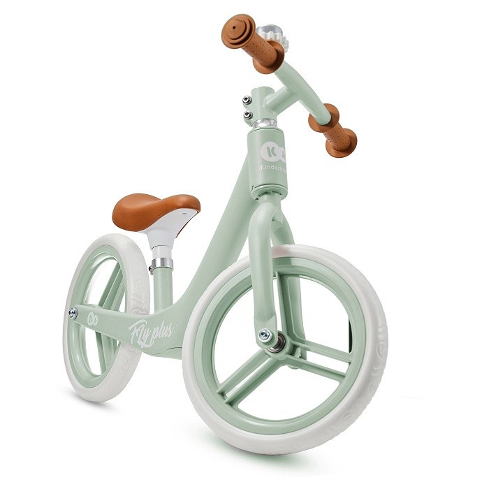 Bicicleta fără pedale Kinderkraft Fly Plus Fresh Mint (KRFLPL00MIN00000