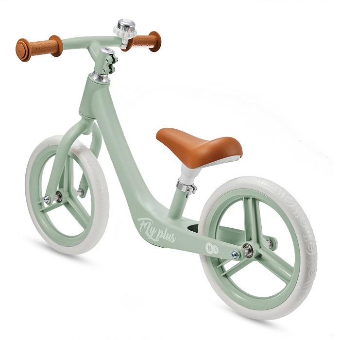 Bicicleta fără pedale Kinderkraft Fly Plus Fresh Mint (KRFLPL00MIN00000