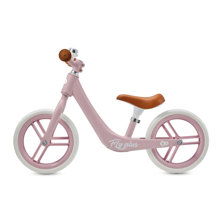 Bicicleta fără pedale Kinderkraft Fly Plus Powder Pink (KRFLPL00PNK0000)