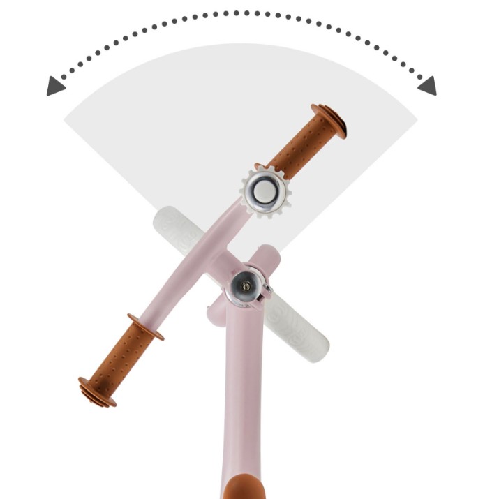 Bicicleta fără pedale Kinderkraft Fly Plus Powder Pink (KRFLPL00PNK0000)