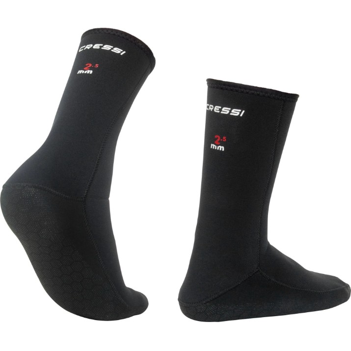 Неопреновые носки Cressi Orata Black 2.5mm XL (LX433004)