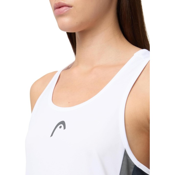 Женская майка Head Club 25 Tech Tank Top XS Navy/White