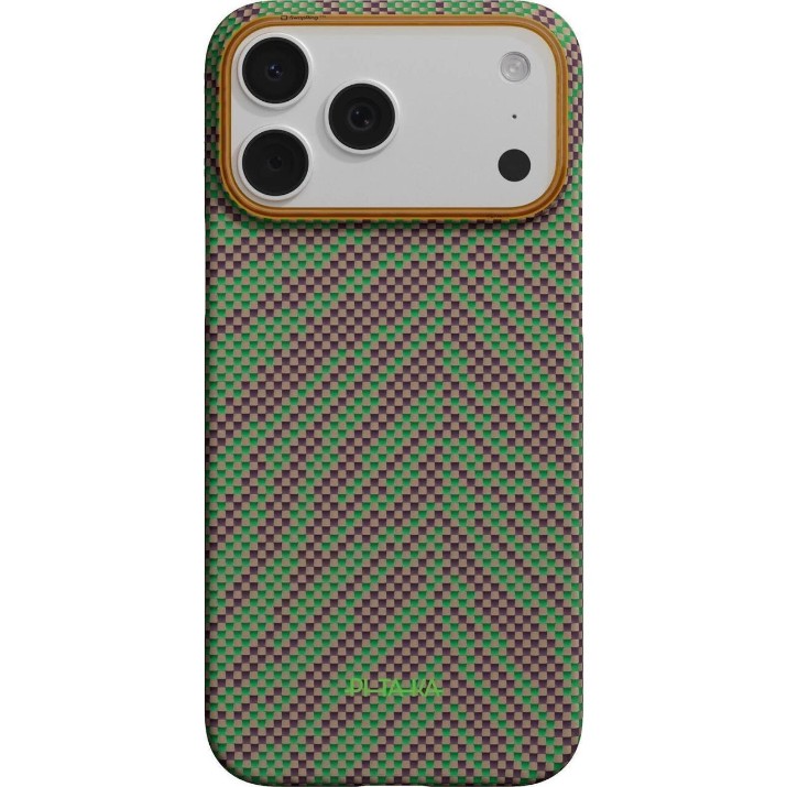 Husa de protecție Pitaka Breath of Veins iPhone 17 Pro Sprout Surge-02 (BV1702P)