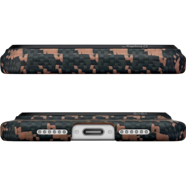 Чехол Pitaka Edge Happiness Rides for iPhone 16 Pro Max, Amber (HR1601PM)