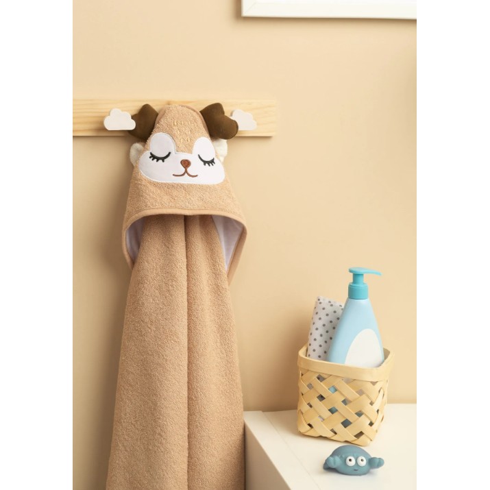 Prosop pentru copii Sensillo Fawn 100x100cm Beige (30563)
