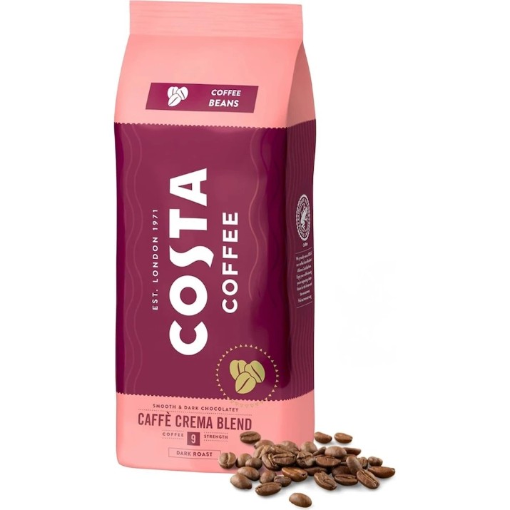 Кофе Costa Caffe Crema Blend 1kg