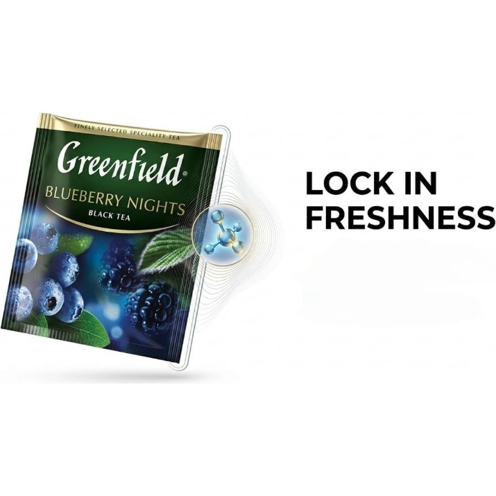 Ceai Greenfield Blueberry Night 25pcs