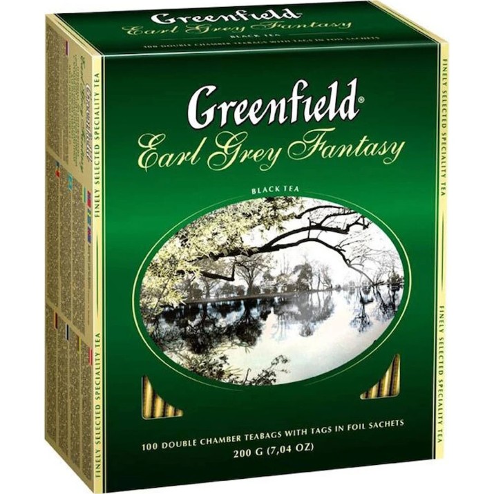 Ceai Greenfield Earl Grey 100pcs