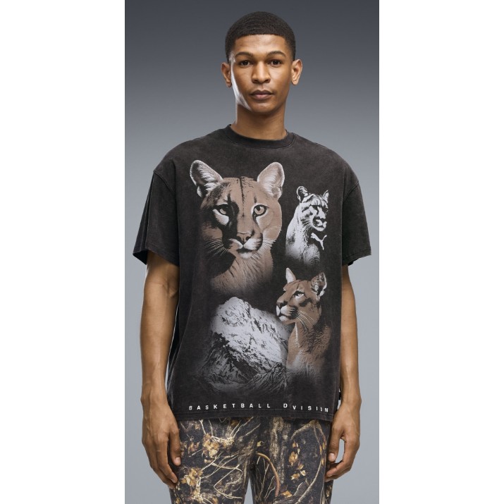 Мужская футболка Puma Dylan Wildcat II Chocolate Fondue, s.XXL