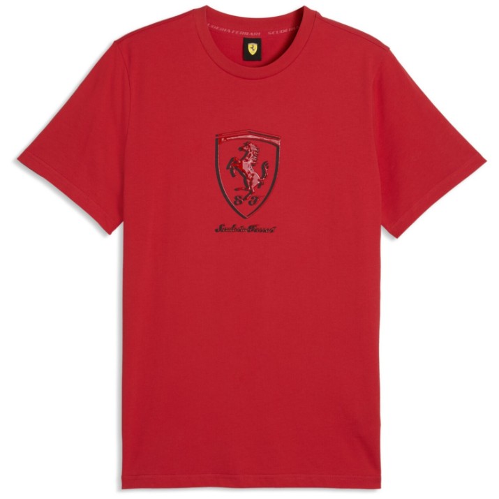 Мужская футболка Puma Ferrari Tonal Shield Rosso Corsa, s.M