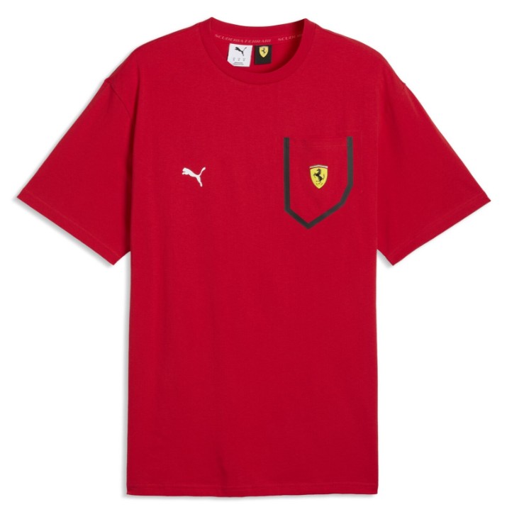 Tricou bărbătesc Puma Ferrari Tech Rosso Corsa, s.L