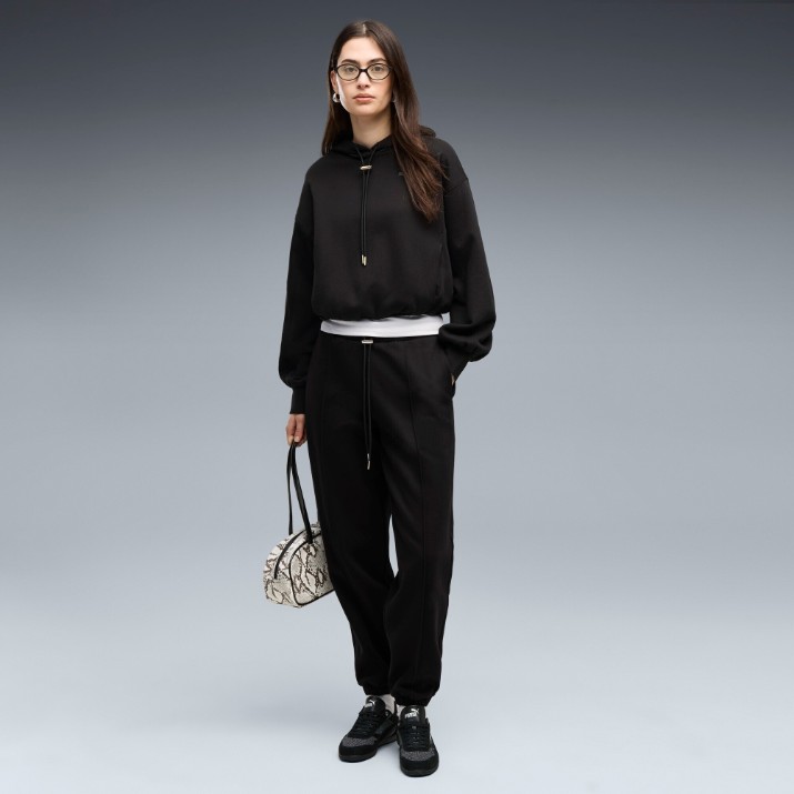 Pantaloni spotivi de dame Puma Her Comfort Fl Puma Black, s.L