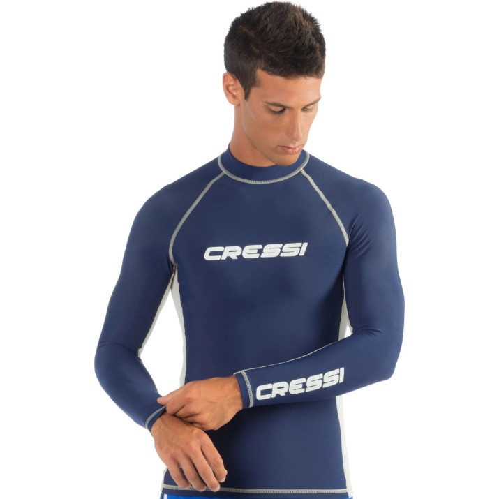Лонгслив Cressi Rashguard Blue M/3 (LW477103)