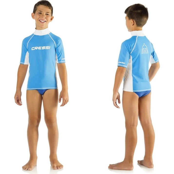 Футболка Cressi Rashguard Jr Blue Y 8-9 (LW476903)