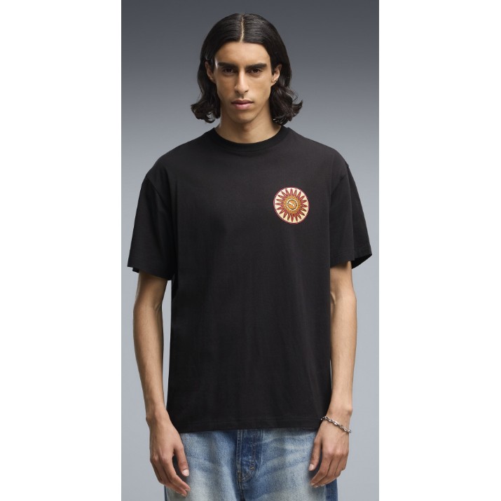 Tricou bărbătesc Puma Graphic Sun Relaxed Puma Black, s.M