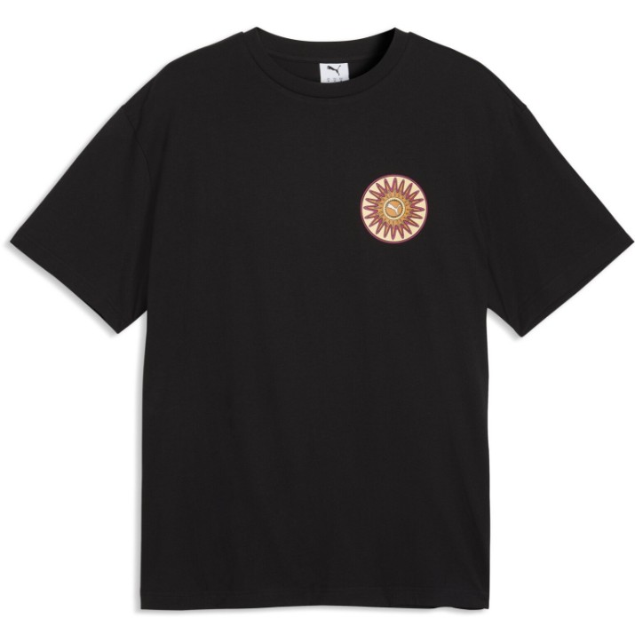 Tricou bărbătesc Puma Graphic Sun Relaxed Puma Black, s.S