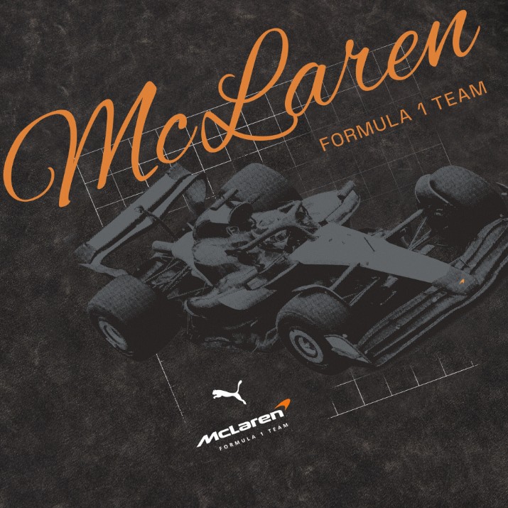 Мужская футболка Puma Mclaren Graphic Black, s.L