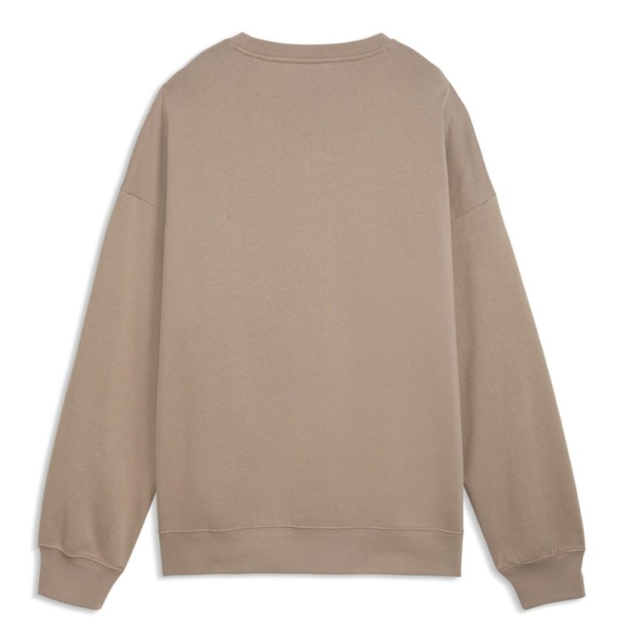 Женская толстовка Puma Ess Oversized Crew Mouse Gray, s.M