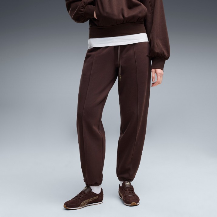 Женские спортивные штаны Puma Her Comfort Fl Chocolate Fondue, s.S