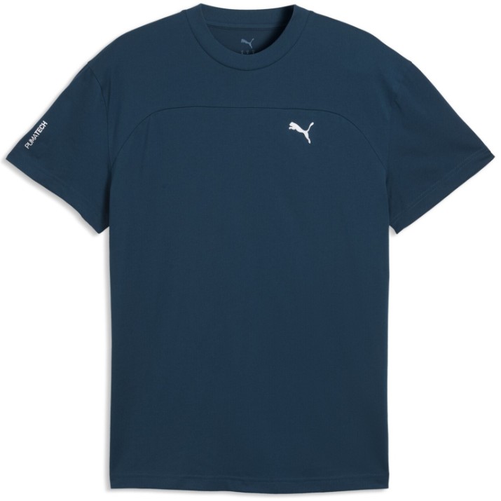 Tricou bărbătesc Puma Pumatech Essentials Midnight Petrol, s.S