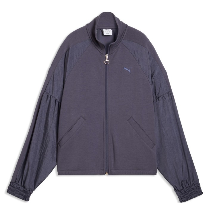 Женская олимпийка Puma Her Full Zip Relaxed Inky Depths, s.S