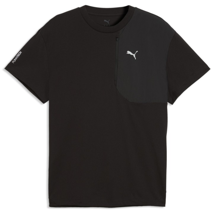 Мужская футболка Puma Pumatech Pocket Puma Black, s.L