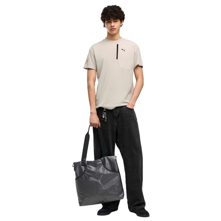Tricou bărbătesc Puma Pumatech Pocket Silver Fog, s.M