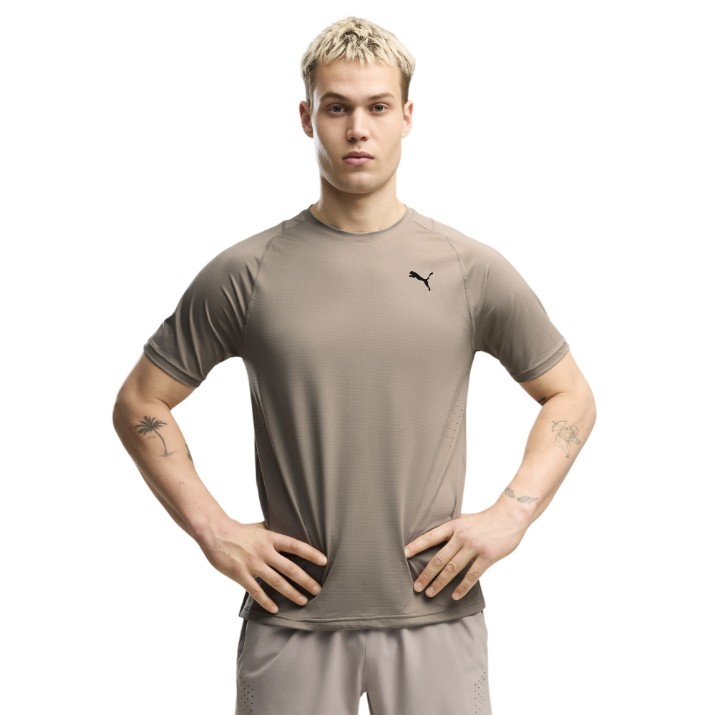 Tricou bărbătesc Puma Pwrmode Training Mouse Gray, s.L