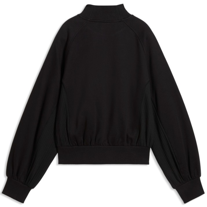Женская толстовка Puma Her Relaxed Mock Neck Crew Puma Black, s.XS