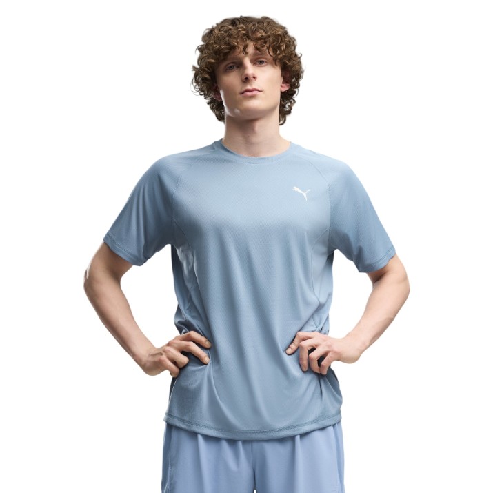 Tricou bărbătesc Puma Velocity Running Zen Blue, s.M
