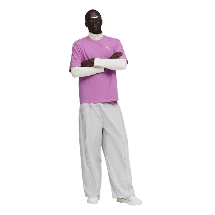 Tricou bărbătesc Puma Wardrobe Ess Boxy Pink, s.S