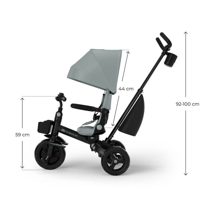 Детский велосипед Kinderkraft Aveo 2 Plus (KRAVEO02GRE0000)