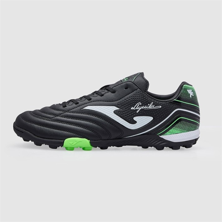 Футбольные бутсы Joma AGUW2501TF Black/Green Turf, s.42.5