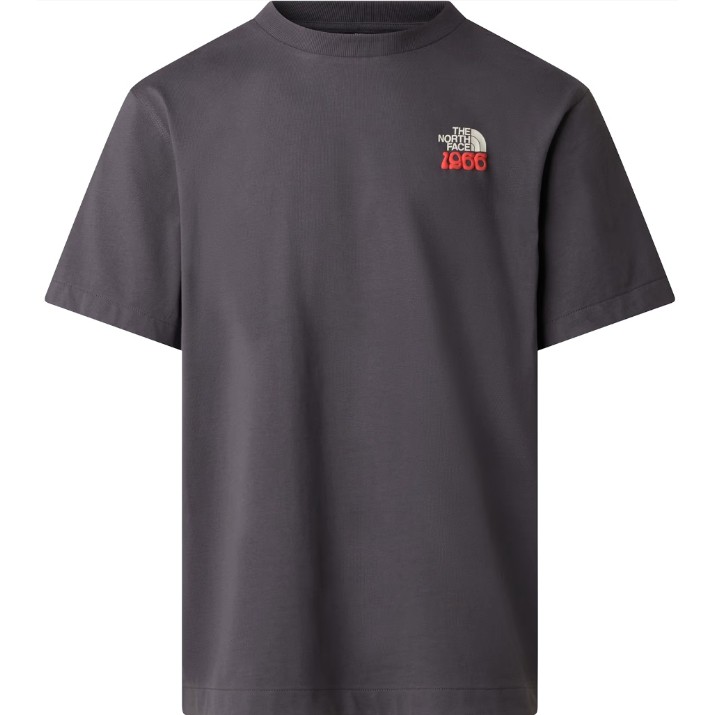 Мужская футболка The North Face 1966 Flora Relaxed Anthracite Grey, s.M