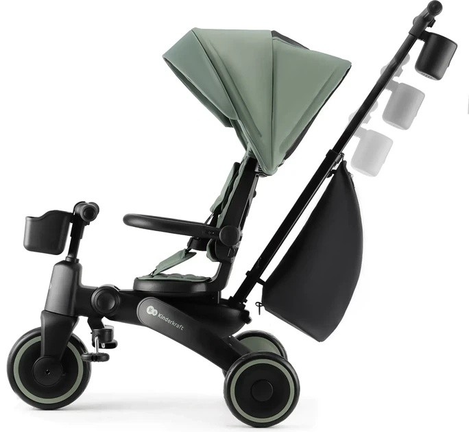 Детский велосипед Kinderkraft Jazz 2 Green (KRJAZZ02GRE0000)