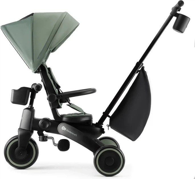 Bicicletă copii Kinderkraft Jazz 2 Green (KRJAZZ02GRE0000)
