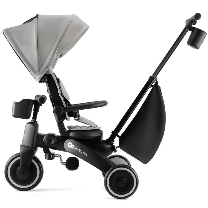 Детский велосипед Kinderkraft Jazz 2 Rocket Grey (KRJAZZ02GRY0000)