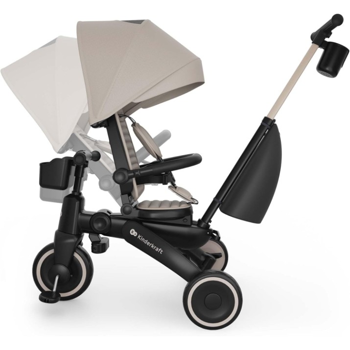 Bicicletă copii Kinderkraft Jazz 3 Beige (KRJAZZ03BEG0000)