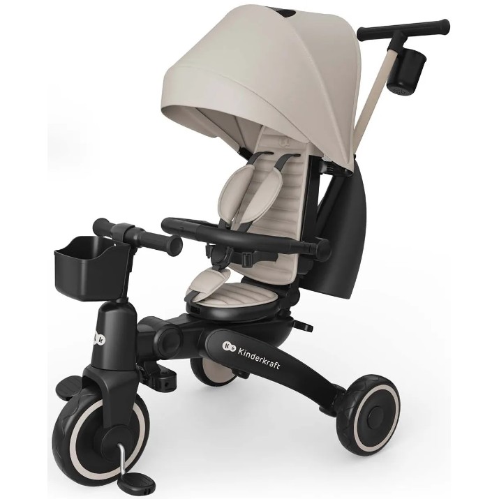 Bicicletă copii Kinderkraft Jazz 3 Beige (KRJAZZ03BEG0000)