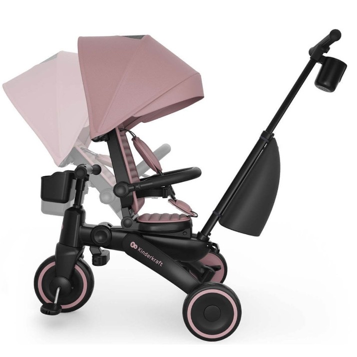 Bicicletă copii Kinderkraft Jazz 3 Pink (KRJAZZ03PNK0000)
