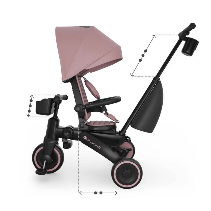 Детский велосипед Kinderkraft Jazz 3 Pink (KRJAZZ03PNK0000)
