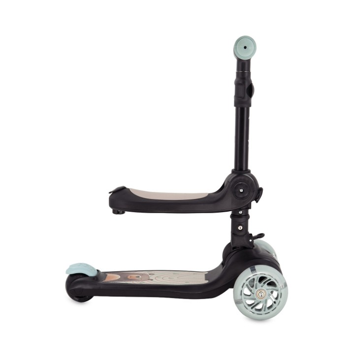 Trotinetă MoMi Debe 2in1 Black (HULA00019)