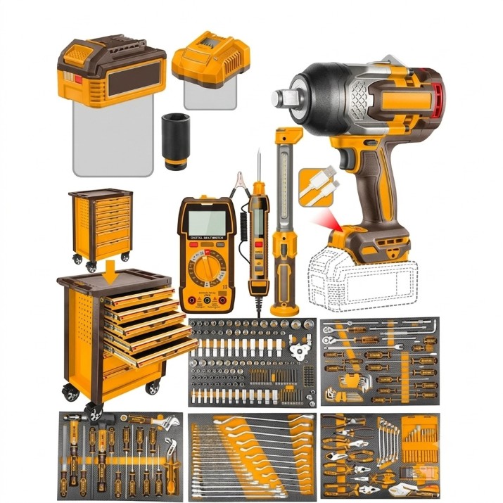 Set Ingco HTCS282962