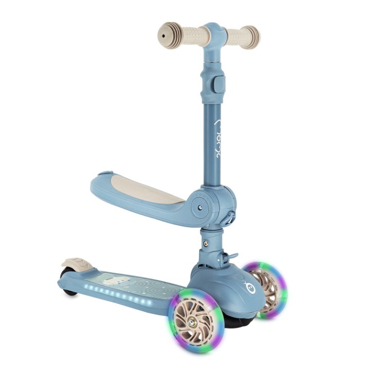 Trotinetă MoMi Debe 2in1 Light Blue (HULA00020)