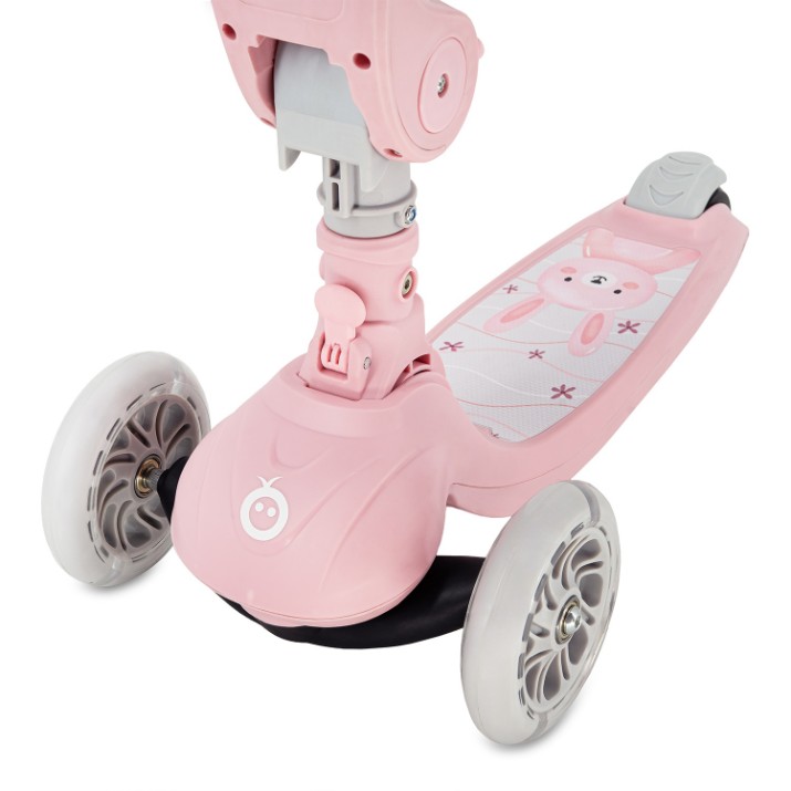 Самокат MoMi Debe 2in1 Pink (HULA00018)